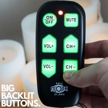 Load image into Gallery viewer, EasyMote Universal Big Button Remote (For Elderly &amp; Home Care)
