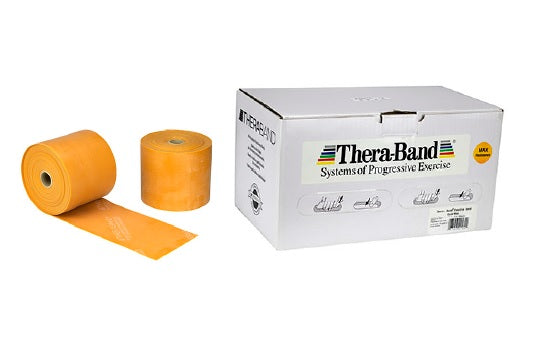 TheraBand Professional Bulk Resistance Band Rolls 45m Maximum Heavy Go ...